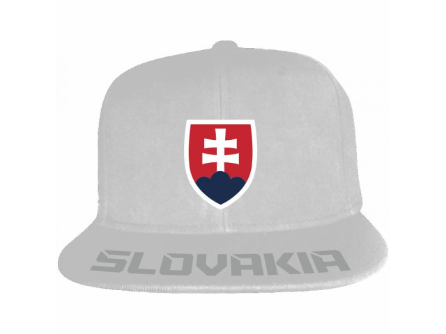 Snapback Slovensko 2205 - bílá